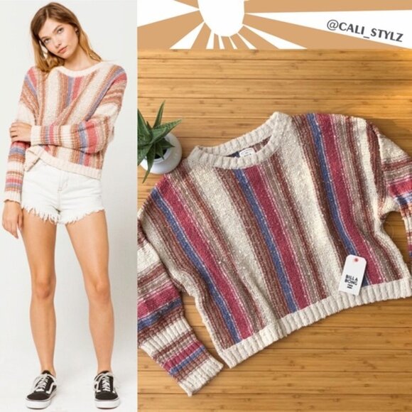 🔸BILLABONG EASY GOING SWEATER - Picture 1 of 10